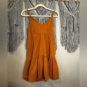 Orange Used Billabong Dress size Medium